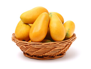 Mango on a white background