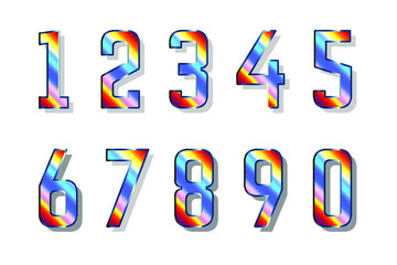 Chromatic Numbers Collection 0 to 9