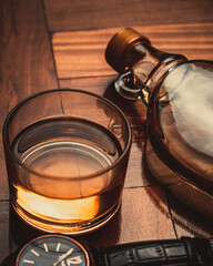 glass of whiskey