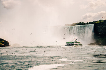 Niagara, statek, wodospad © KAMIL