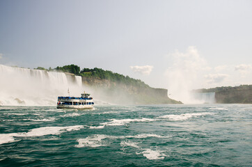 Niagara, statek, wodospad © KAMIL