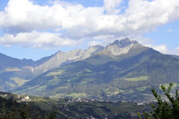 Blick auf Dorf Tirol