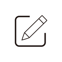 Sign up Icon vector. Edit icon vector. Pencil icon.