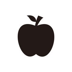 Apple icon vector illustration. Apple icon vector