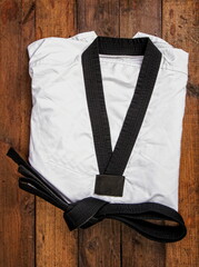 Black belt background