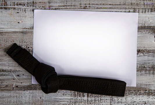 Black belt background