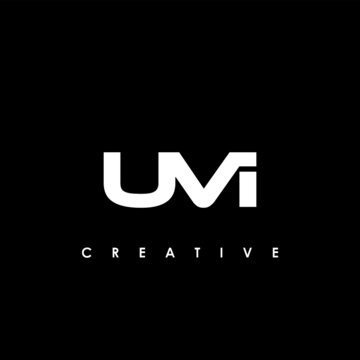 UVI Letter Initial Logo Design Template Vector Illustration