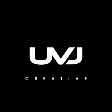 UVJ Letter Initial Logo Design Template Vector Illustration