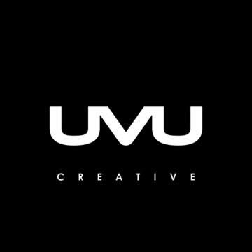 UVU Letter Initial Logo Design Template Vector Illustration