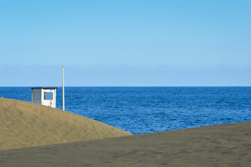 Obraz premium Baywatch in Maspalomas, Gran Canaria