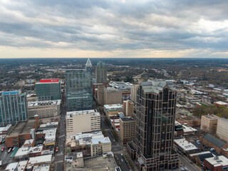 Fototapeta premium Random Shots of Downtown Raleigh NC. 