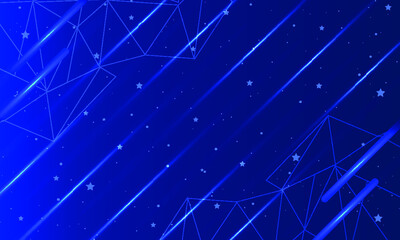 Shiny Blue Digital Background