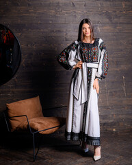 portrait of a woman in style