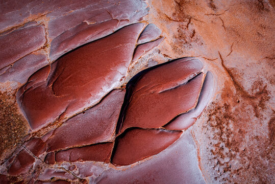 Mudstone structures of the Knersvlakte &ndash; along the banks of the Salt River, North of Vanrhynsdorp