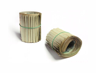 a roll of money