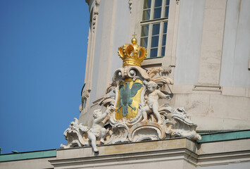 Obraz premium Atlas-Statue Postdam Museum 