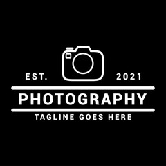 camera photography logo icon vector template.