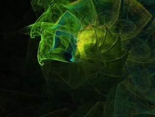 Imaginatory fractal background generated Image