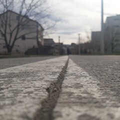 The only way that is made for people to walk but nobody walks