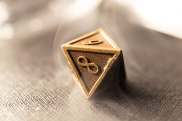 Close-up image copper d8