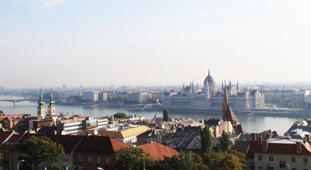 Fototapeta premium panorama of the town