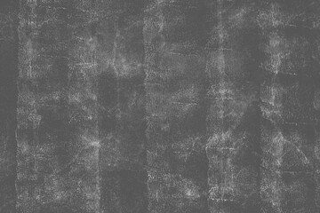 Old broken sanded aged painted facade, shabby smudged grime daub. Rough edges wrinkled plaster of uneven wall. Cracked chipped messy falling stucco. Dirty vintage flaking textured layer for 3D design