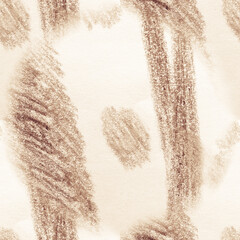 Animal Pattern Seamless. Tiger Textile Skin