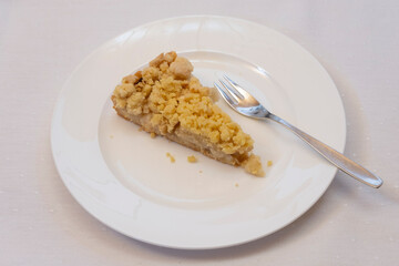 Ein Stück Apfeltorte