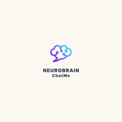 neurobrain logo vector