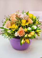 bouquet of spring flowers
