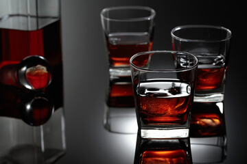 Whiskey On The Rocks.