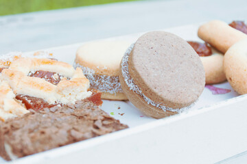 cookies on a plate