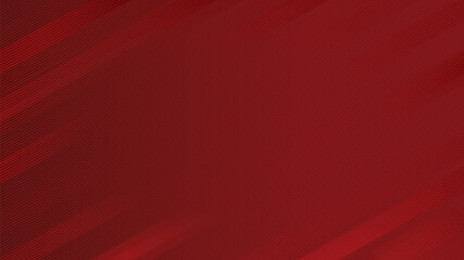 red background with diagonal lines design