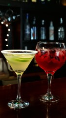 glass of cocktail