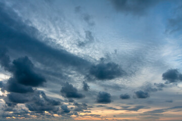 Fototapeta premium Sunset over the sea