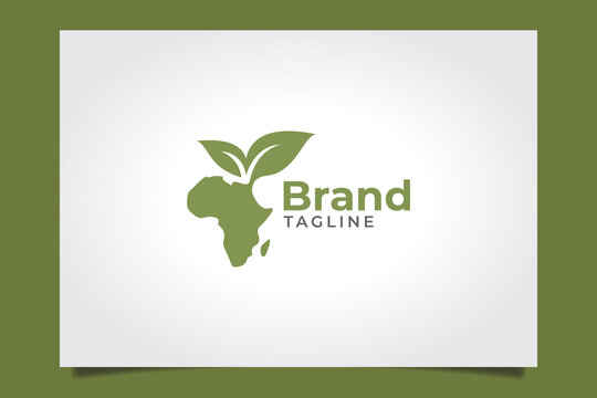 an african agriculture logo vector graphic for any business.