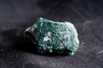 moss agate crystal mineral
