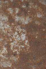 Rusty metal surface as a background texture. Copy, empty space for text
