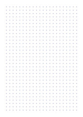 Grid paper. Dotted grid on white background. Abstract dotted transparent illustration with dots. White geometric pattern for school, copybooks, notebooks, diary, notes, banners, print, books