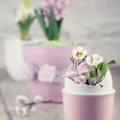 Easter composition, text space