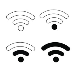 WiFi icon vector illustration