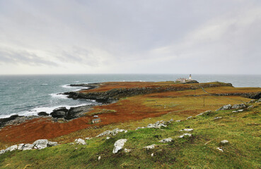 Fototapeta na wymiar Neist Point on the Isle of Skye in Scotland