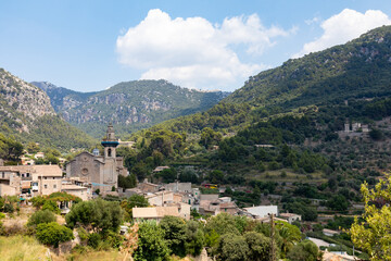 Fototapeta na wymiar Views from Mallorca Sapin