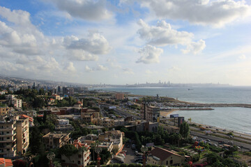 Obraz premium view of the city