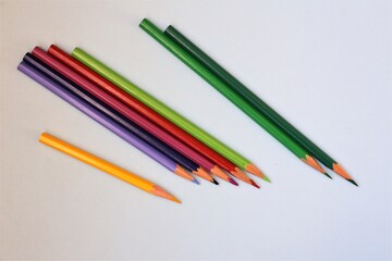 colored pencils