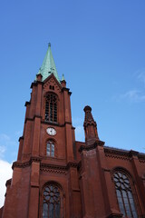 Backsteingotik in Berlin, Gethsemanekirche (Prenzlauer Berg)
