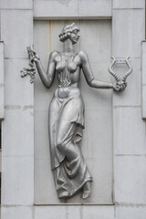  Rostov State Musical Theatre- "White piano" (sculpture on the facade)