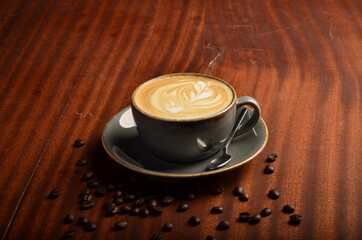 cup of cappuccino