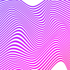 ABSTRACT COLORFUL WAVY LINE PATTERN BACKGROUND. COVER DESIGN 