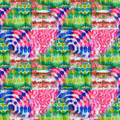 Patchwork seamless background, made of